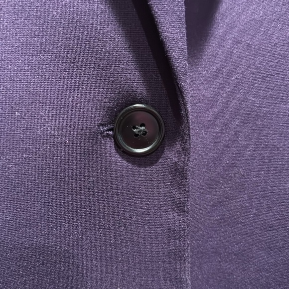 Evan Picone Women’s Purple Blazer - Picture 4 of 4